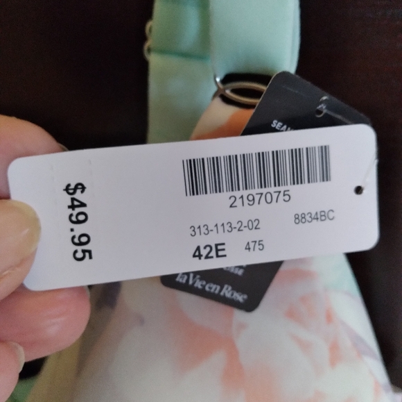 La Vie En Rose Sleek Back Bra 42E - Picture 6 of 7